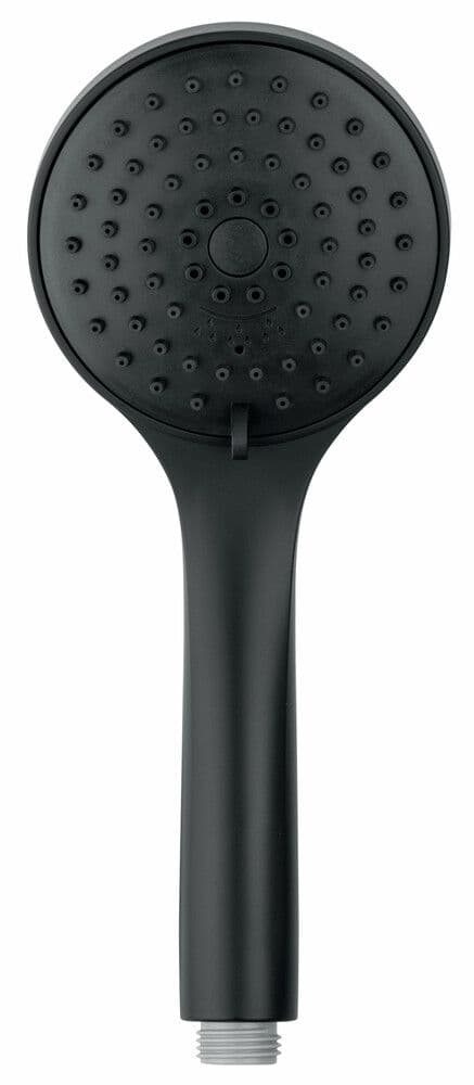 Van Marcke Nero douchette à mains 3jets D100mm anti-calcaire rond noir mat vue 1