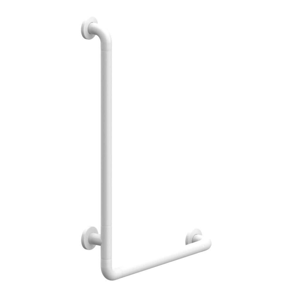 Normbau Nylon Care poignée de maintien 500 x 750 mm 90° D34 mm blanc vue 1