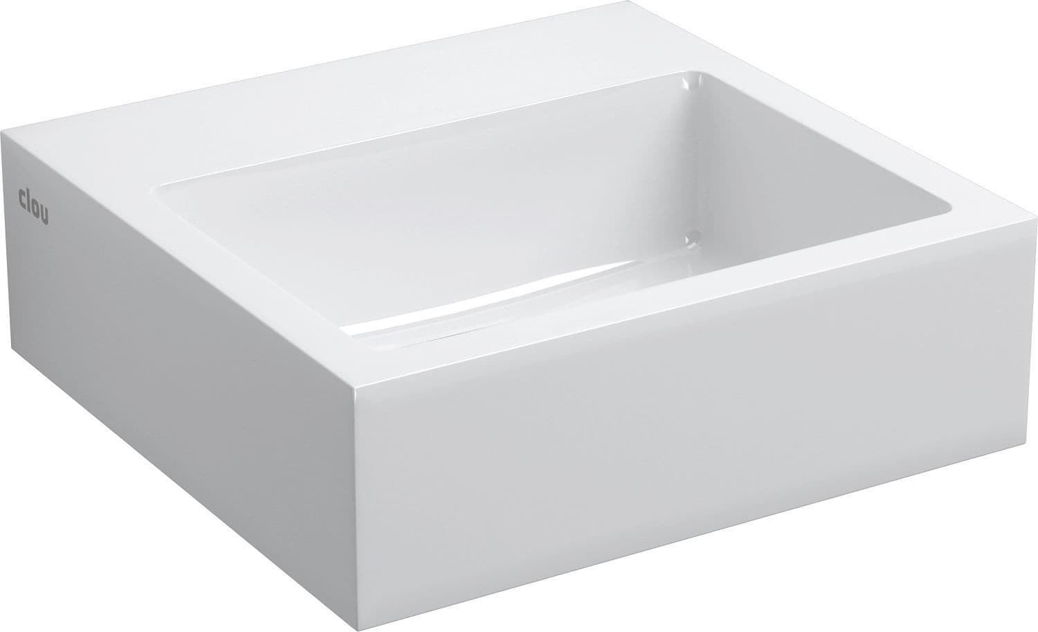 LAVE-MAINS FLUSH 1 CLOU 28CM SANS TROU ROBINET MARBRE MINERALE vue 1
