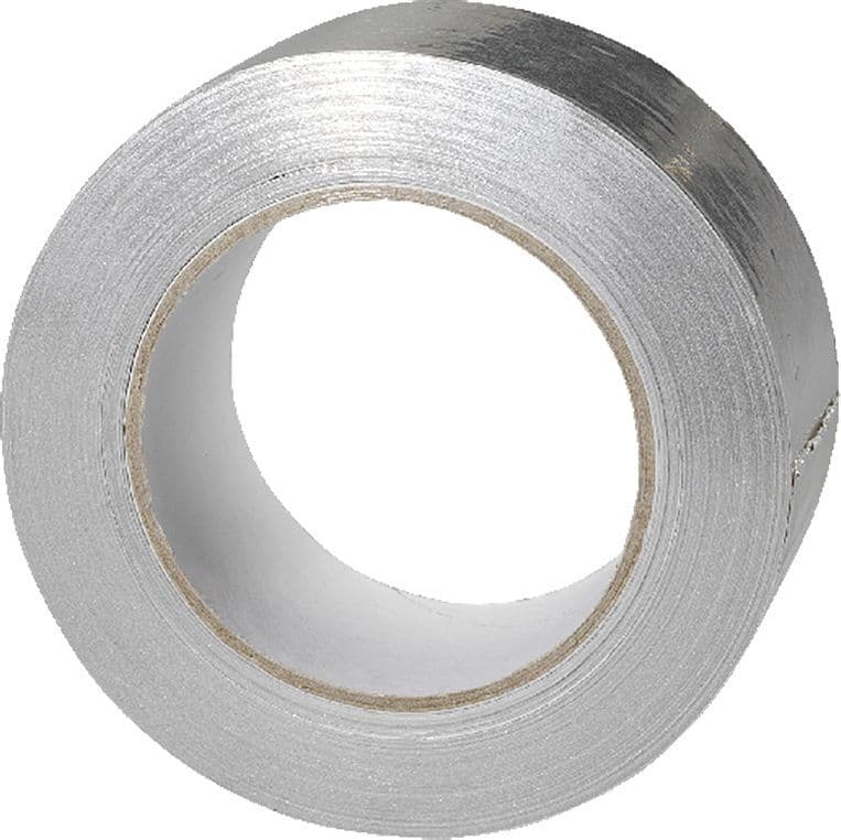 RUBAN ADHESIF ALU JITRA EVACUATION JUSQUE 150° LARGEUR 5CM ROULEAU 50M vue 1