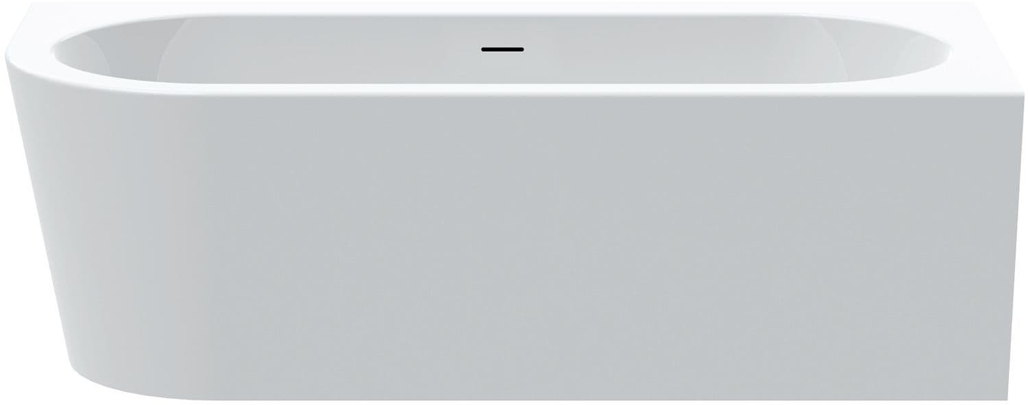 BAIGNOIRE POOL CORNER DROITE ACRYL 180-80 BLANC+ SET DE FINITION VIDAGE BLANC vue 1