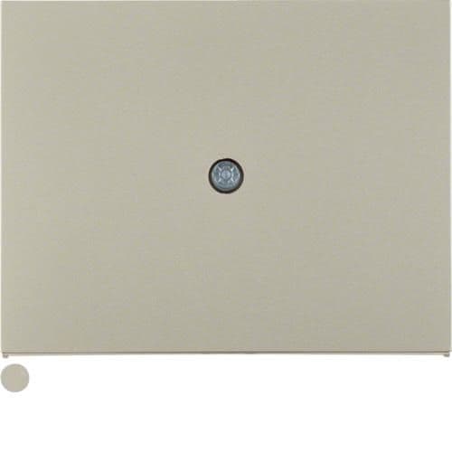 Enjoliveur pour sortie de câble Berker K.5 Inox, laqué vue 1