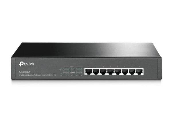 TP Link 8 ports GB switch, plastique, TL-SG1008D, non géré vue 1