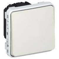 Plexo deux directions 10A 250V composable Blanc vue 1