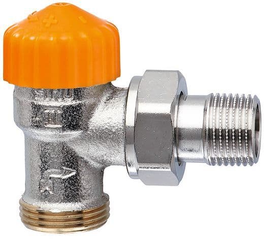 THERMOSTATISCHE RADIATORKRAAN ECLIPSE HEIMEIER 3/4"M-1/2"HAAKS vue 1