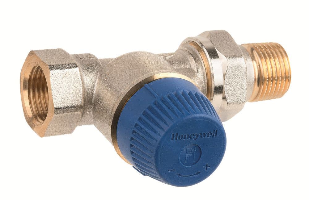 Honeywell Home Kombi TRV corps de robinet thermostatique 1/2"F droit vue 1
