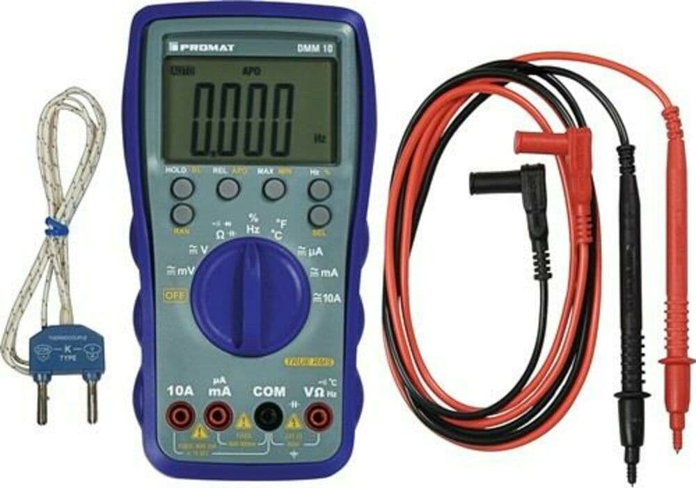 PRM MULTIMETRE 0-600 V AC/DC vue 1