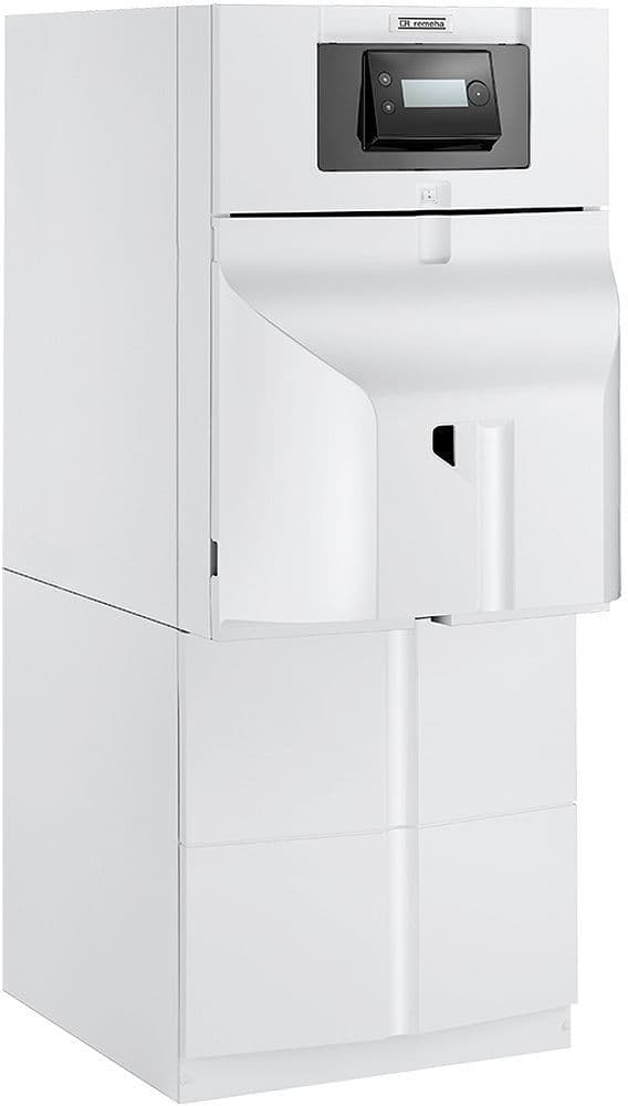 CHAUDIERE SOL FIOUL A BASSE TEMPERATURE LAVA PLUS 3-22 AVEC I-REGULATION + BOILER 110L REMEHA ERP B vue 1