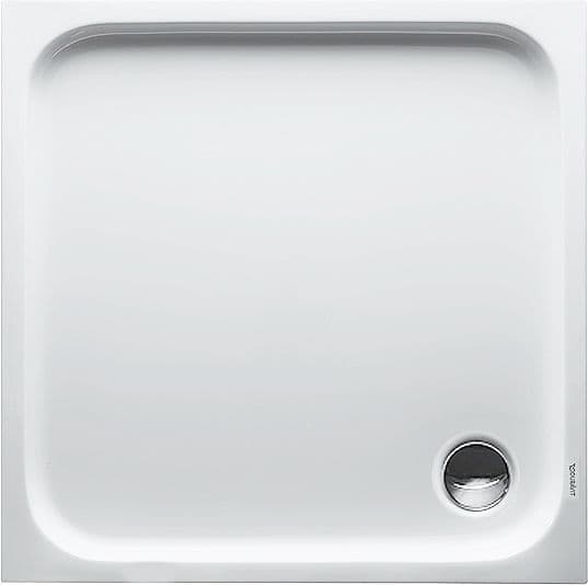 TUB ACRYL D-CODE DURAVIT 100-100-6CM BLANC vue 1