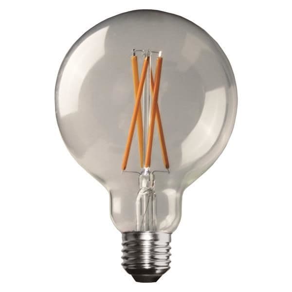 Lampe Led globe G95 crossed filament 11W E27 4000K 220 - 240V dimmable clair vue 1