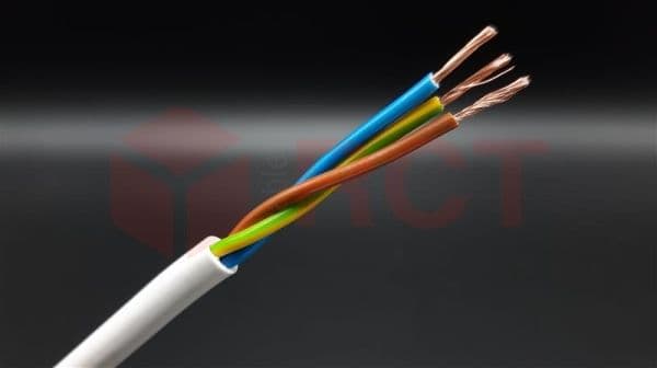 Vtmb 3 G 1.5 Blanc (H05VV-F) en rouleau de 100m vue 1