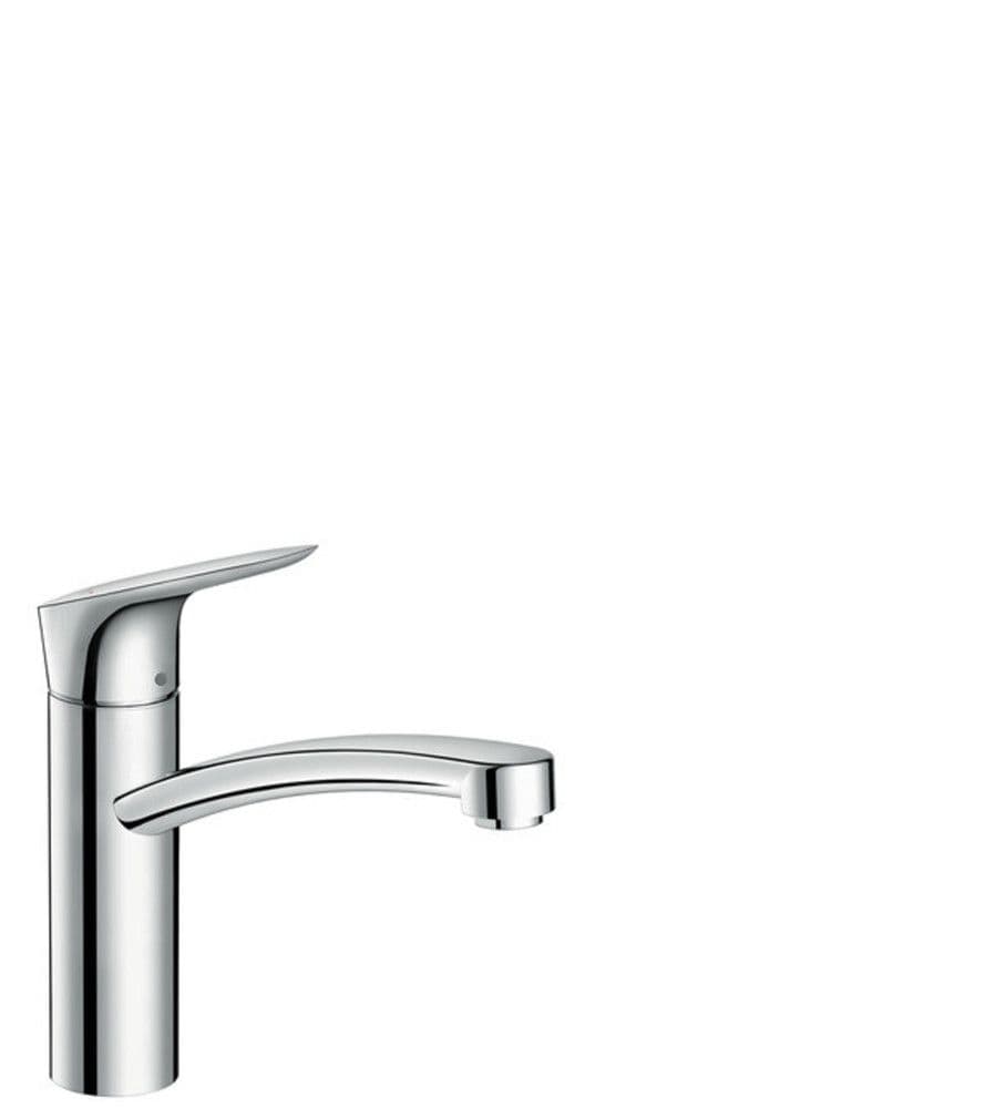 Hansgrohe Logis mitigeur évier monocommande ComfortZone 160 bec mobile chromé vue 1
