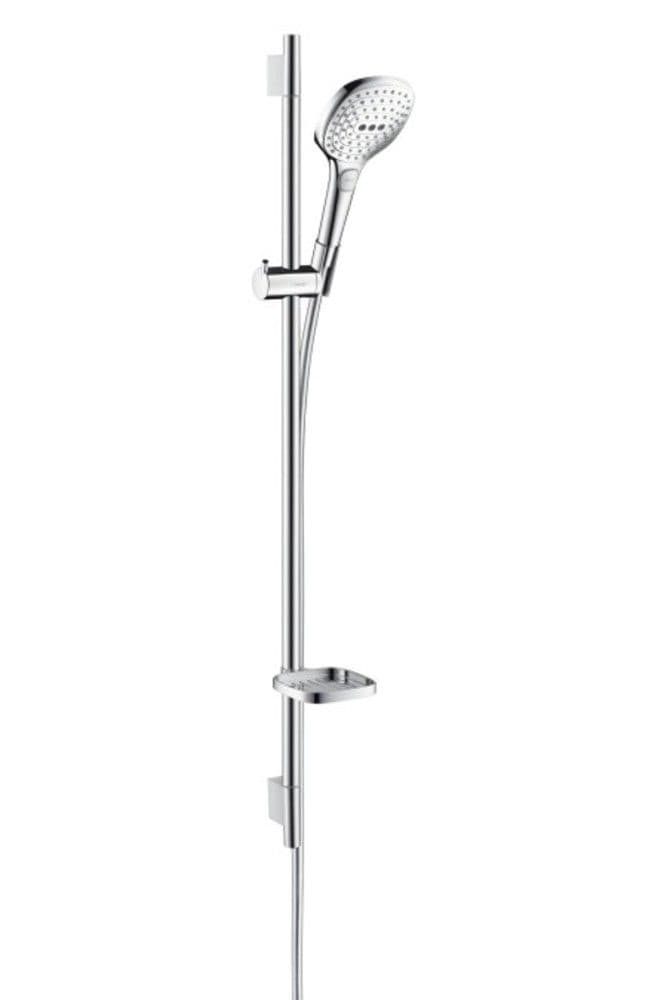 Hansgrohe Raindance Select E set de douche douchette D120mm 3 jets barre 90cm vue 1