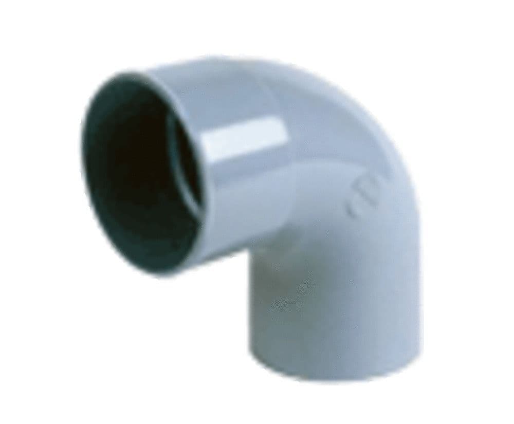 Nicoll raccord à coller PVC coude 87,3° MF D 40 gris vue 1