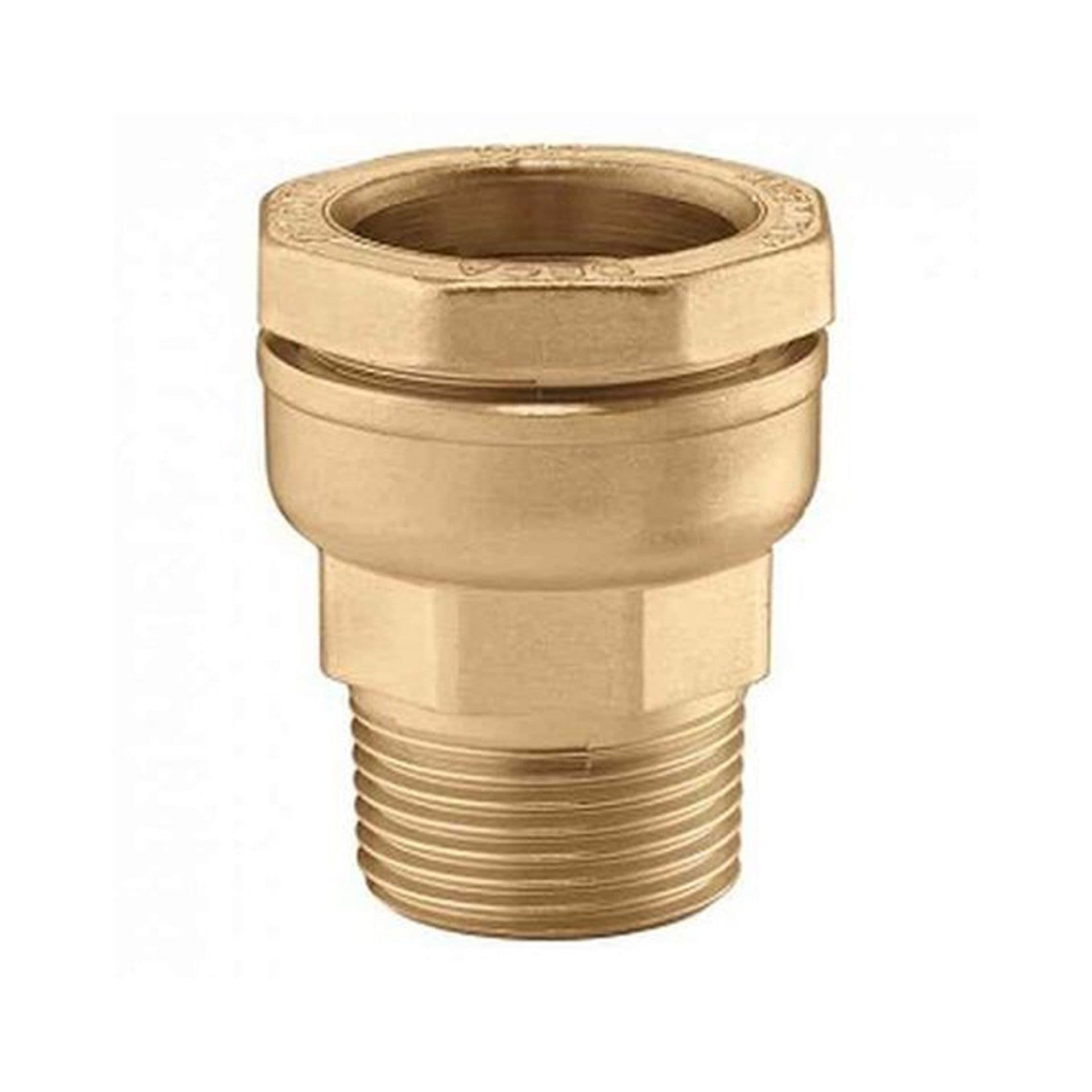 RACCORD DROIT DECA POUR TUBE ACIER ET PE 015R 1/2MX21 vue 1
