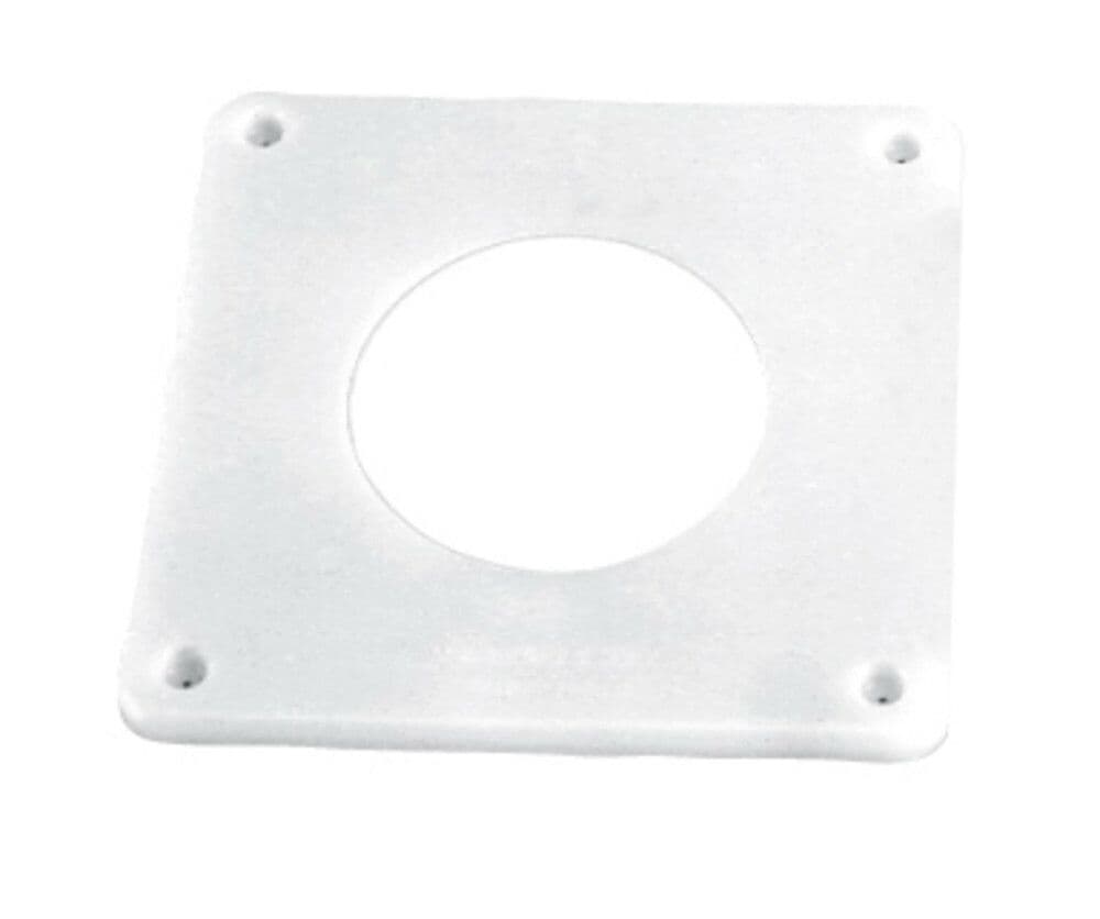 Muelink & Grol plaque murale pour terminal mural D60/100 plastique blanc vue 1