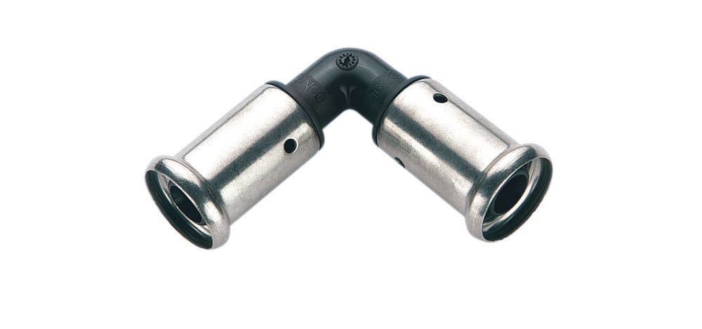 Henco PVDF coude 90° 40-40 vue 1