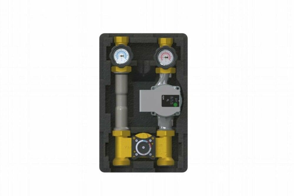 Cube groupe pompe mixtes KM3-125 DN25 vue 1