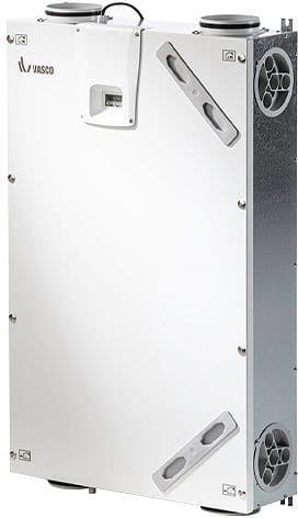 UNITE DE VENTILATION D150 COMPACT VASCO A RECUPERATION DE CHALEUR CLASSE ERP B vue 1