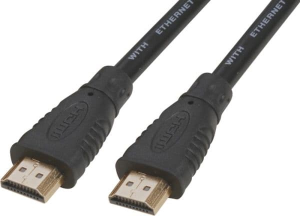 Câble Hdmi High speed version 1.4 - 10m mâle / mâle Gold plated vue 1
