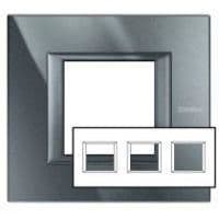 Axolute plaque 3 x 2 modules Anthracite vue 1