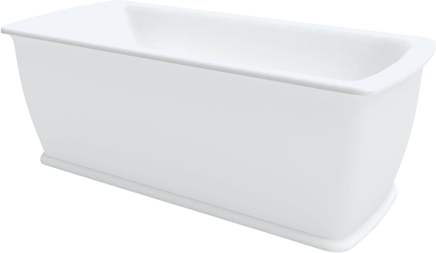 BAIN LIBRE +SIPHON+CLICK CREPINE 170X76 EPOQUE XONYX BLANC SATIN vue 1