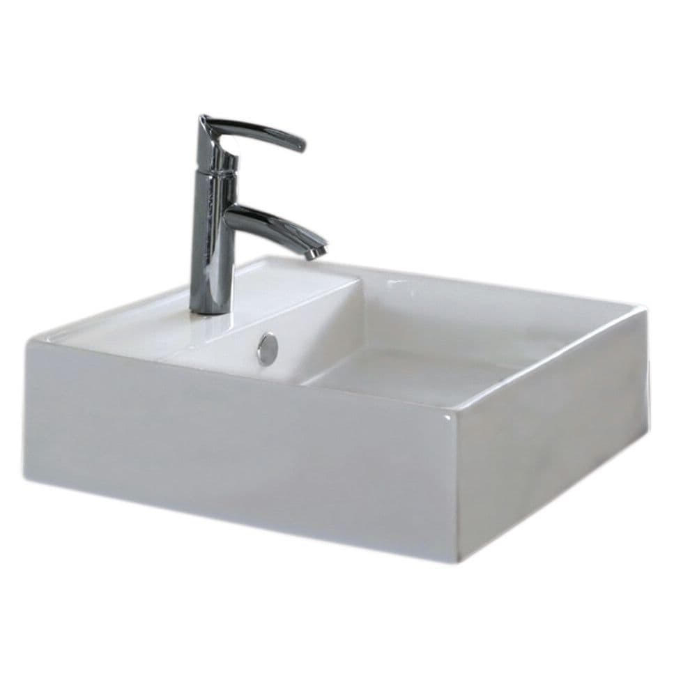 Van Marcke Origine Jaipur lavabo à poser 465 x 466 mm vue 1