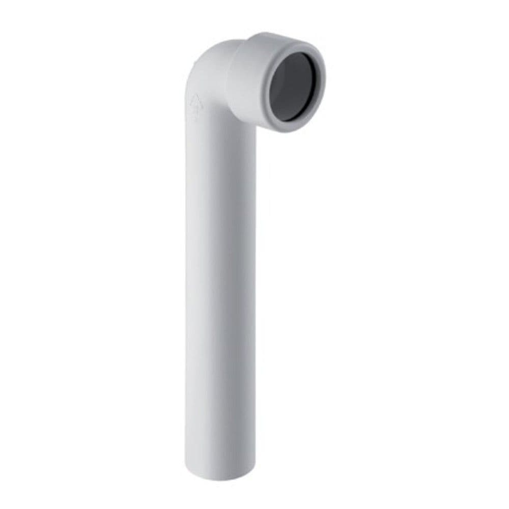 Geberit coude de raccordement 90° D40mm matière synthétique blanc alpin vue 1