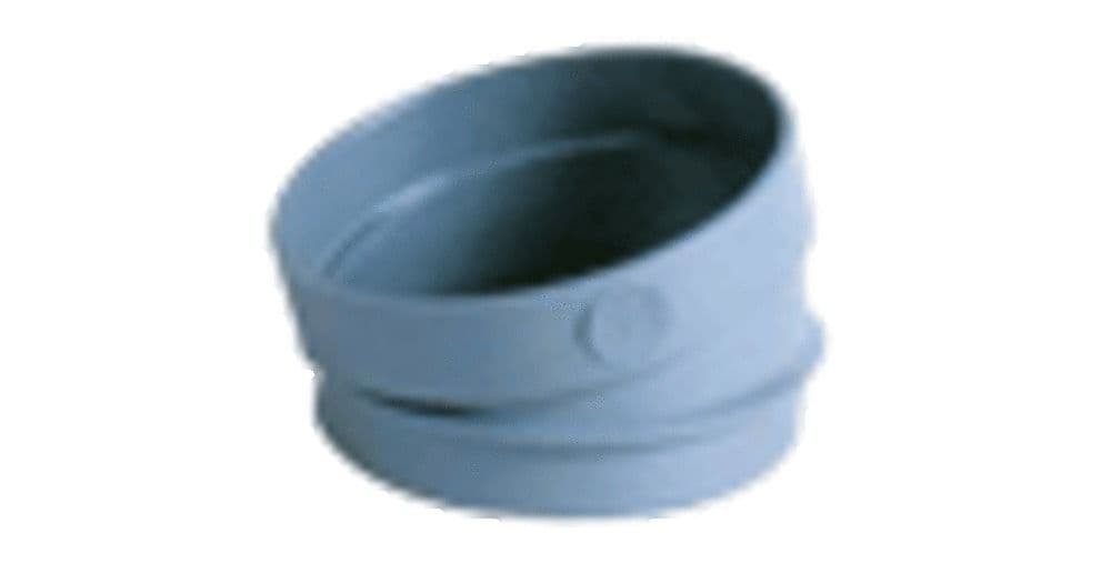 Nicoll raccord à coller PVC coude 15° MF D 100 gris vue 1