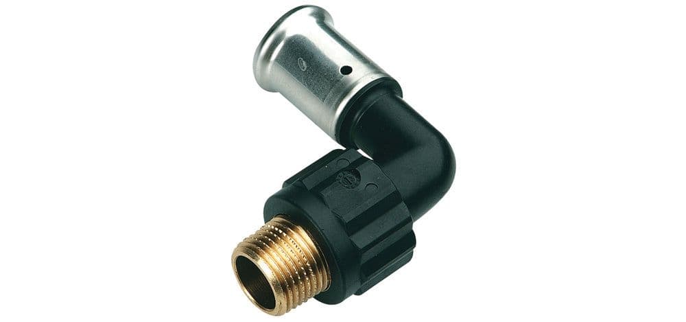 Henco PVDF coude 90° D40 5/4M vue 1