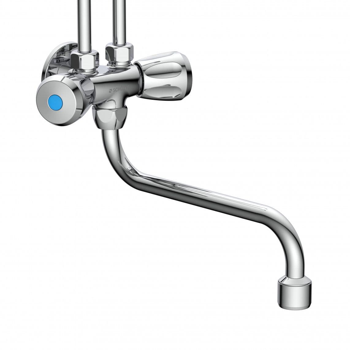 37690 Mitigeur évier basse pression, chromé, pour un chauffe-eau de 5 litres sur évier vue 1