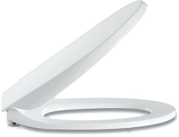 SIEGE WC PRESSALIT CALMO BLANC SOFT-CLOSE + LIFT-OFF vue 1