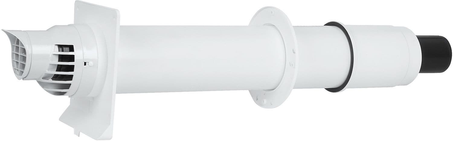 PASSAGE MURALE CONCENTRIQUE CONDENSATION UBBINK 80-125 vue 1