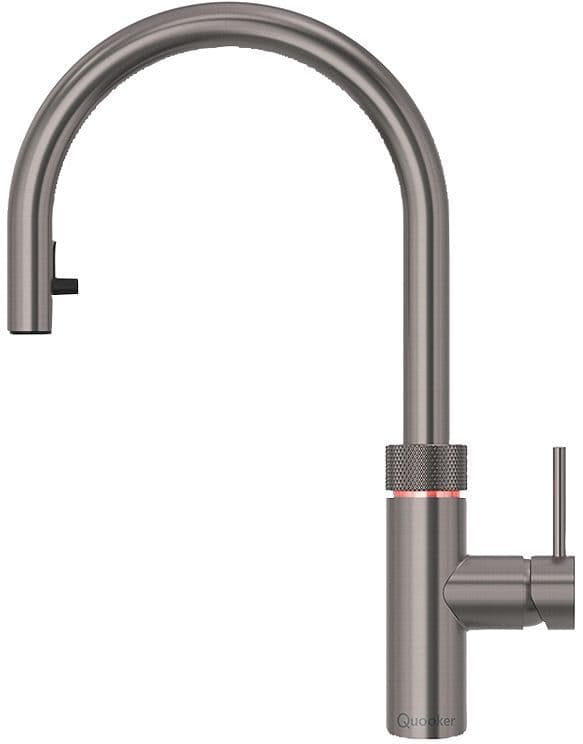 MITIGEUR DE CUISINE AVEC DOUCHETTE EXTRACTIBLE FLEX QUOOKER GUNMETAL vue 1