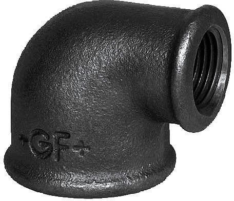 GAZ COUDE REDUCT. FF NR 90 4/4"-1/2" vue 1