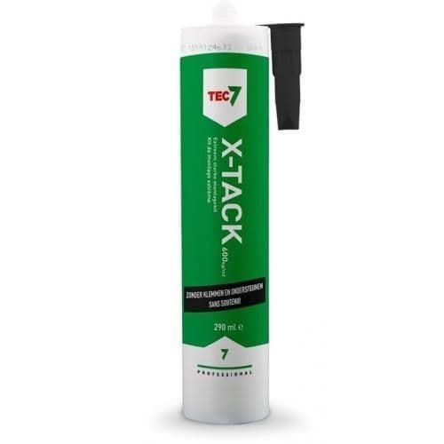 Montage extrême sans soutien XTACK Noir tube de 290ml vue 1