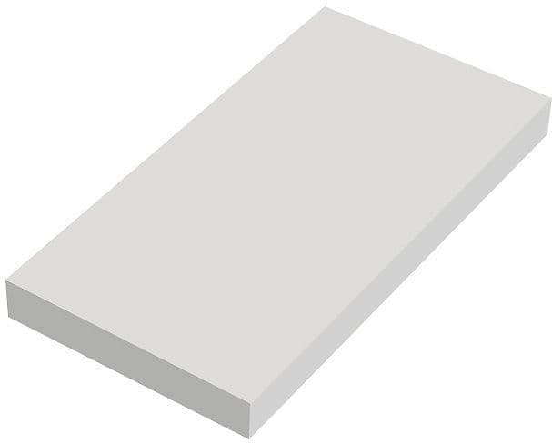 TABLETTE MURALE COFFEE 150X300X19MM JUSQU'A GRIS VELOURS MAT vue 1