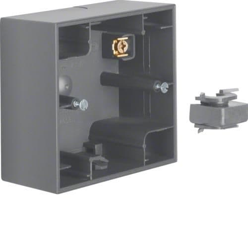 Boîte saillie 1 poste Berker K.1 Anthracite, mat vue 1