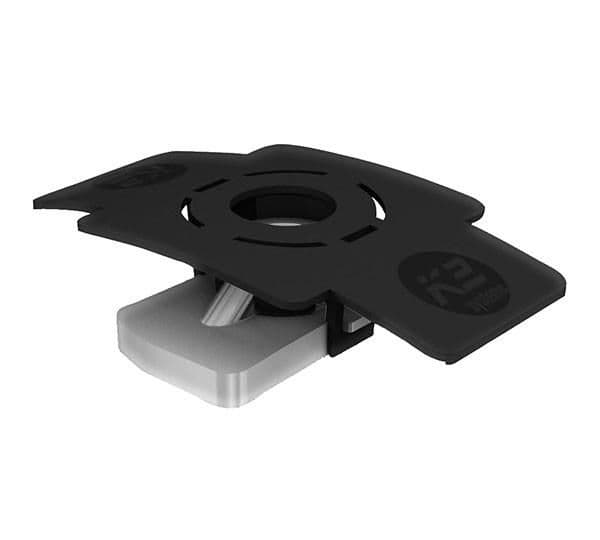 Écrou d'insertion avec clip M8 vue 1