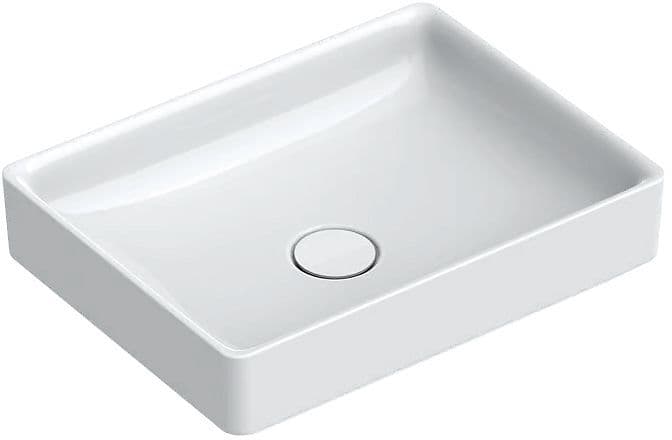 OPBOUW LAVABO GREEN CATALANO CATAGLAZE+ 50X38X12CM WIT vue 1