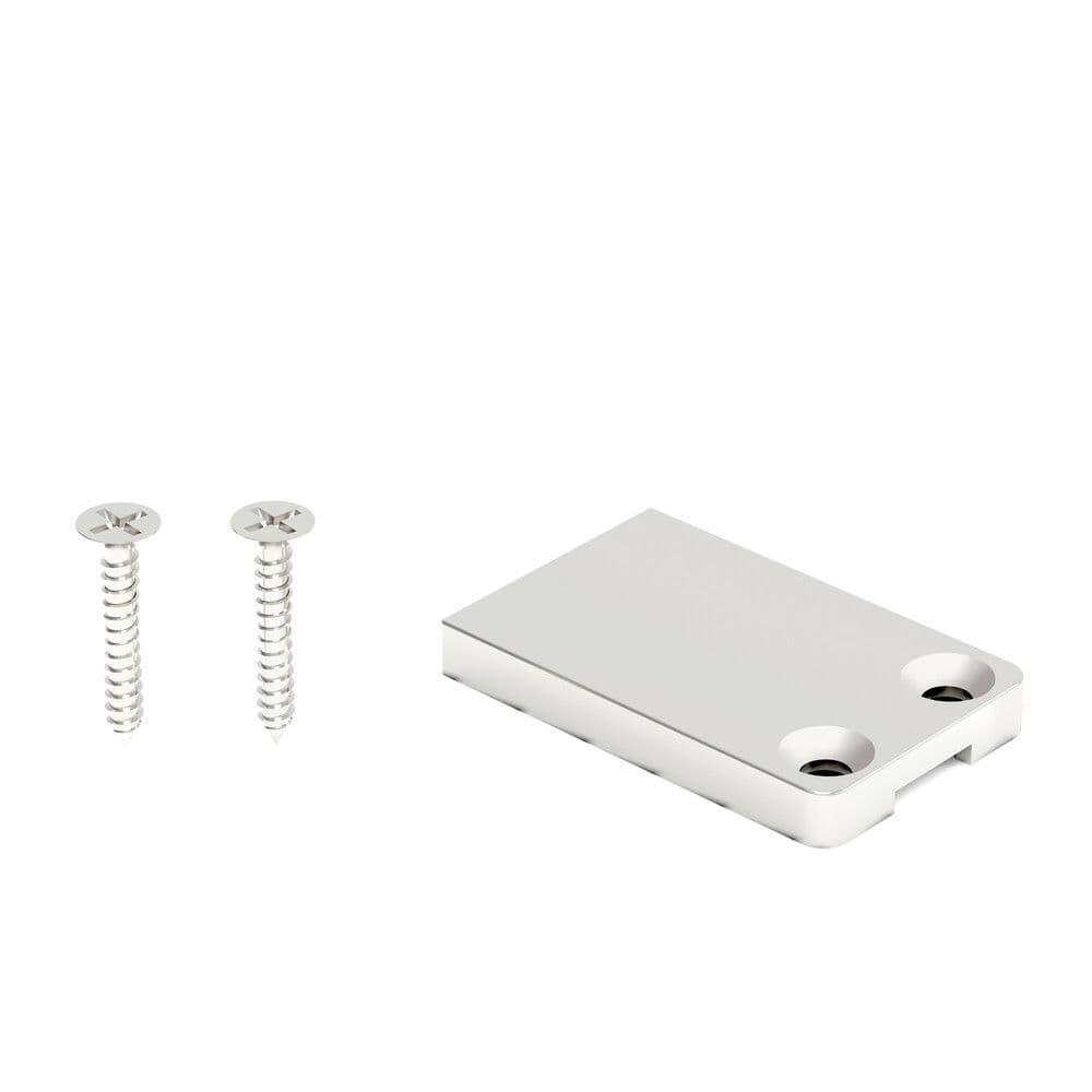 Van Marcke Walk In capuchon blanc mat + vis vue 1