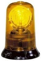 Feu tournant 24Vcc 45W IP54 Orange vue 1