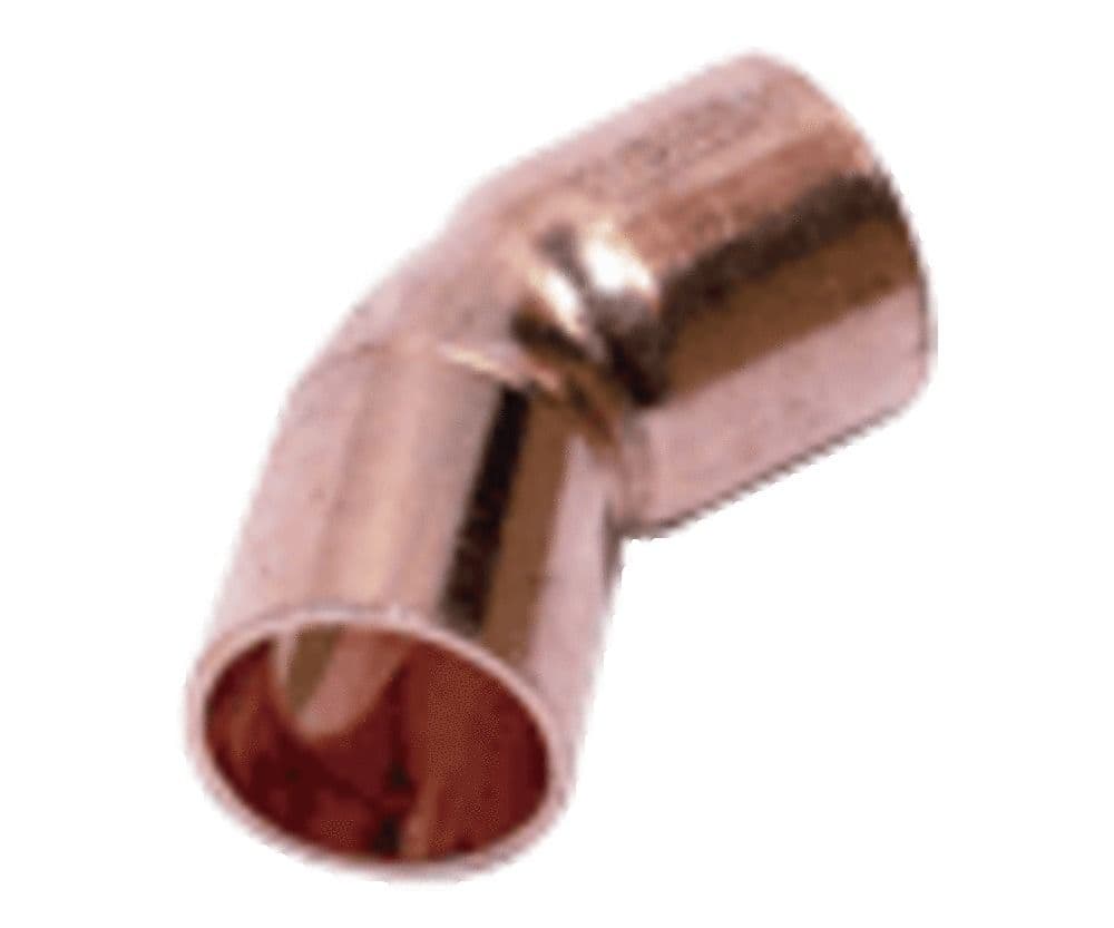 Conex Bänninger courbe 45° cuivre étiré MF 28 vue 1
