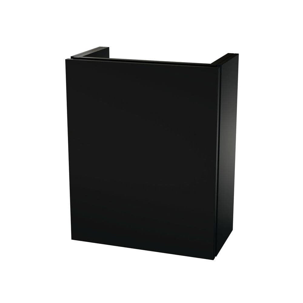 Van Marcke Parvus sous-meuble pour lave-mains 1 porte Soft Black Matt vue 1