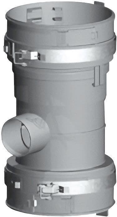 T DE RACCORDEMENT PP POUR MULTIFLEX CLV 100-60MM vue 1
