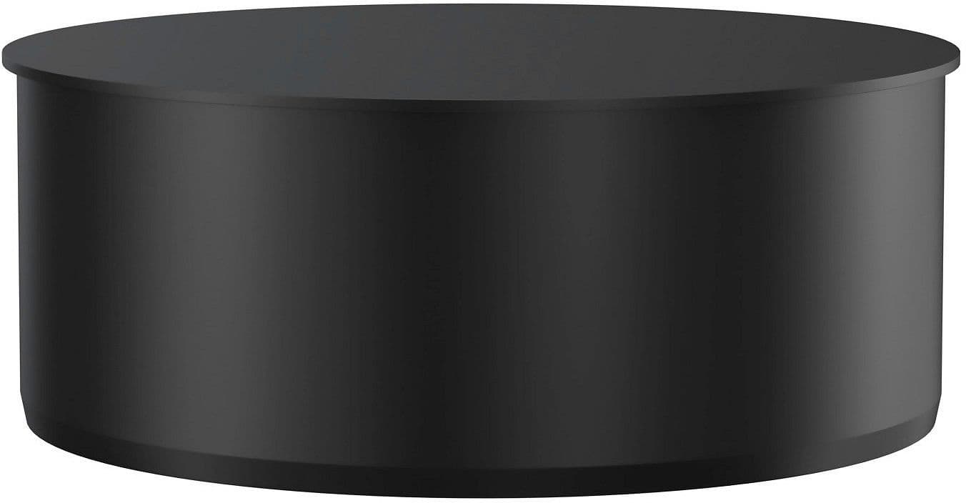 BOUCHON PP 125MM NOIR vue 1