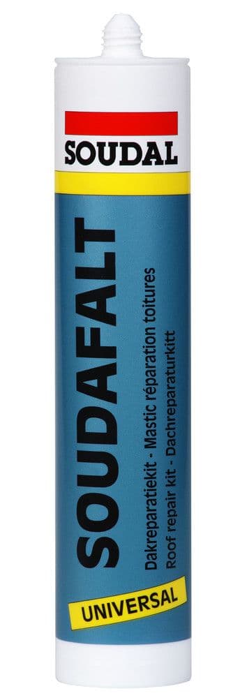 Soudal Soudafalt mastic bitumineux pour réparation de fissures noir 310cc vue 1