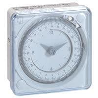 Interrupteur horaire - 24 heures 1 sortie analogique 230V - en saillie vue 1