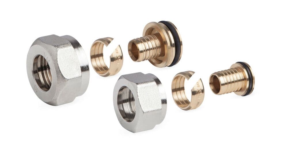SYSTEMPEX raccords à sertir pour tube PEX M22 16 x 2.0 2 pièces vue 1