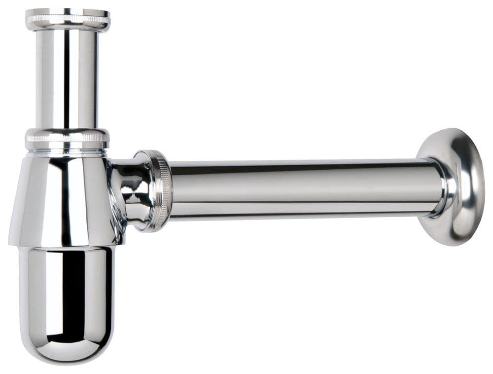 Van Marcke Pro siphon de bouteille pour lavabo 6/4" x 40 mm chromé vue 1